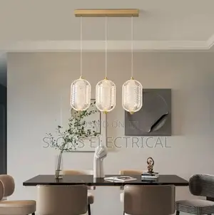 Modern LED Acrylic Chandelier Indoor Decor