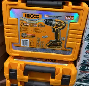 Ingco Brushless Cordless Drill Kit With 2x 2ah Batteries