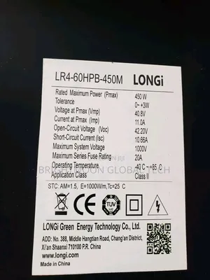 450watts Solar Panel.. 108cells