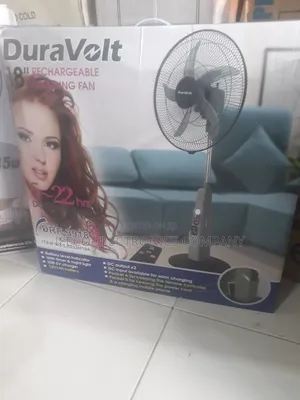 Duravolt Rechargeable Fan