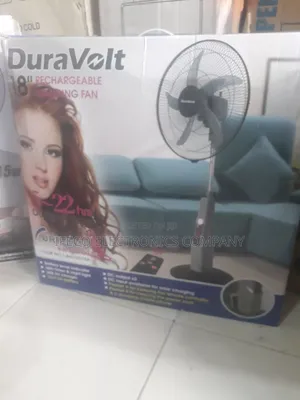Duravolt Rechargeable Fan