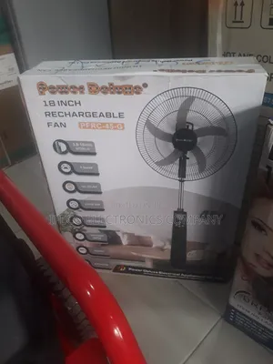 Power Deluxe Rechargeable Fan