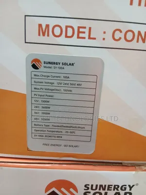100A Sunergy Charge Controller, Available Now .