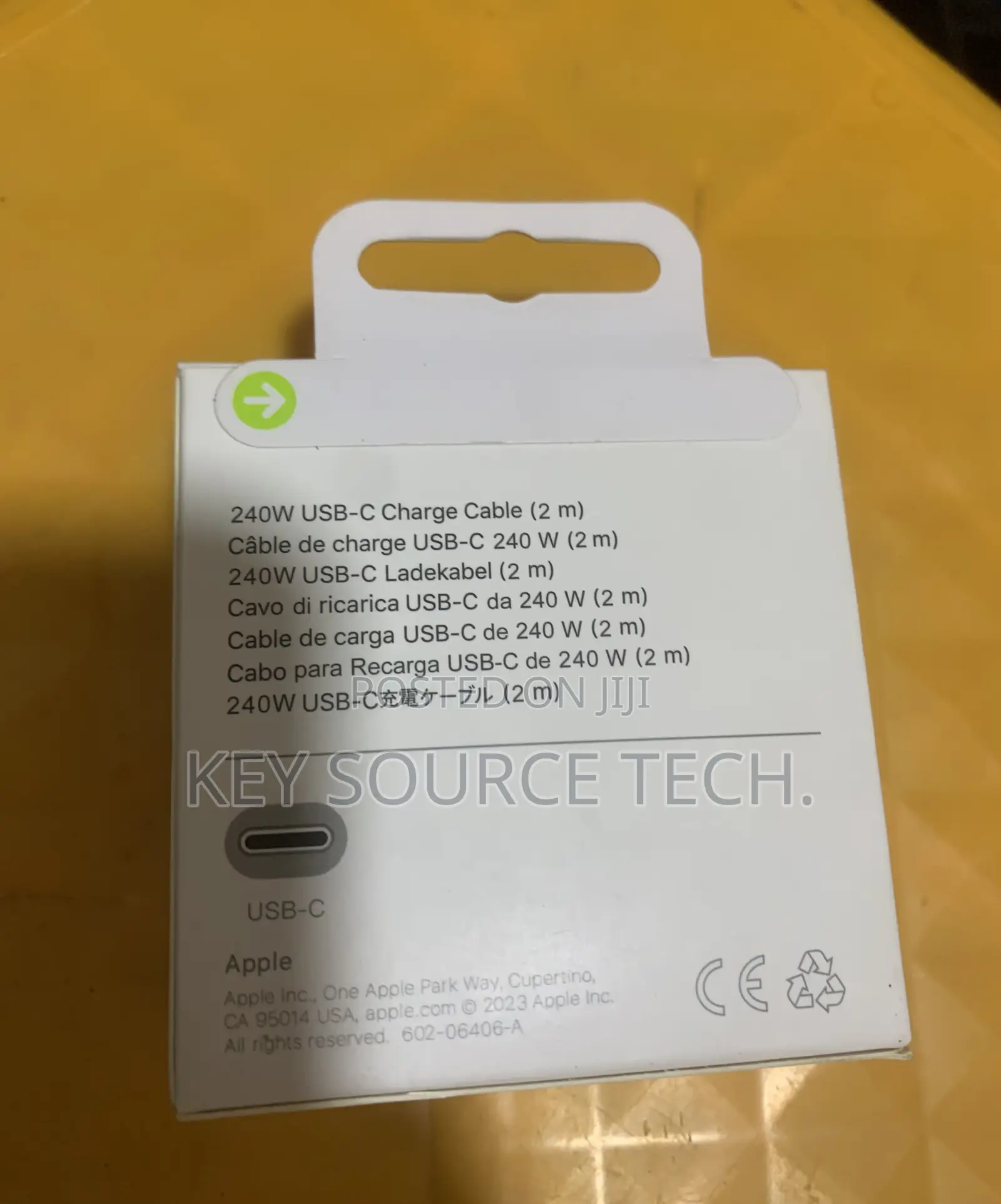 Macbook 240W USB C to USB C Charging Cable for Apple Laptop