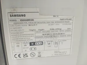Samsung Side by Side Smart Inverter Fridge 614 LTRS Wit TV