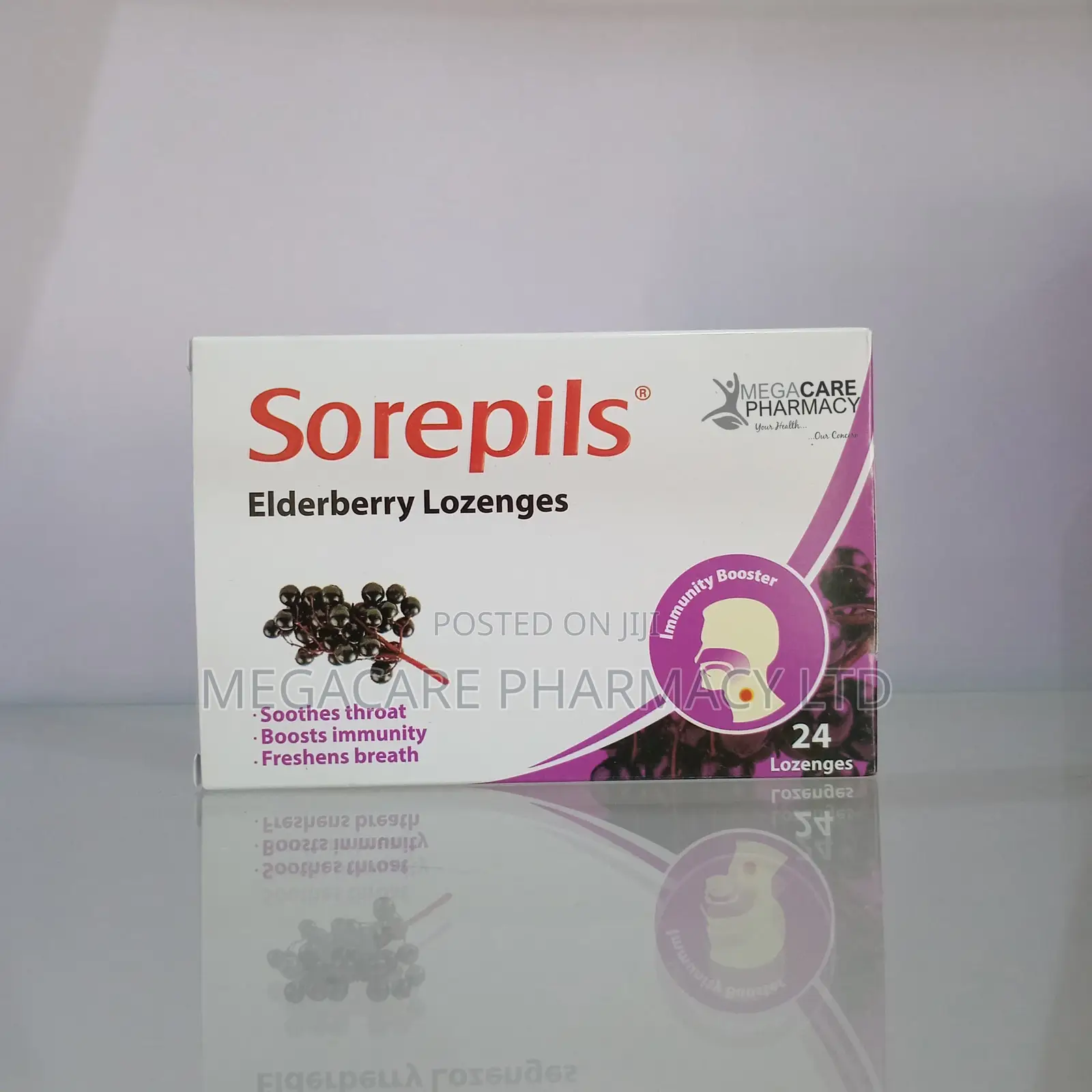 Sorepils Elderberry Lozenges