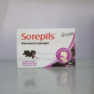 Sorepils Elderberry Lozenges