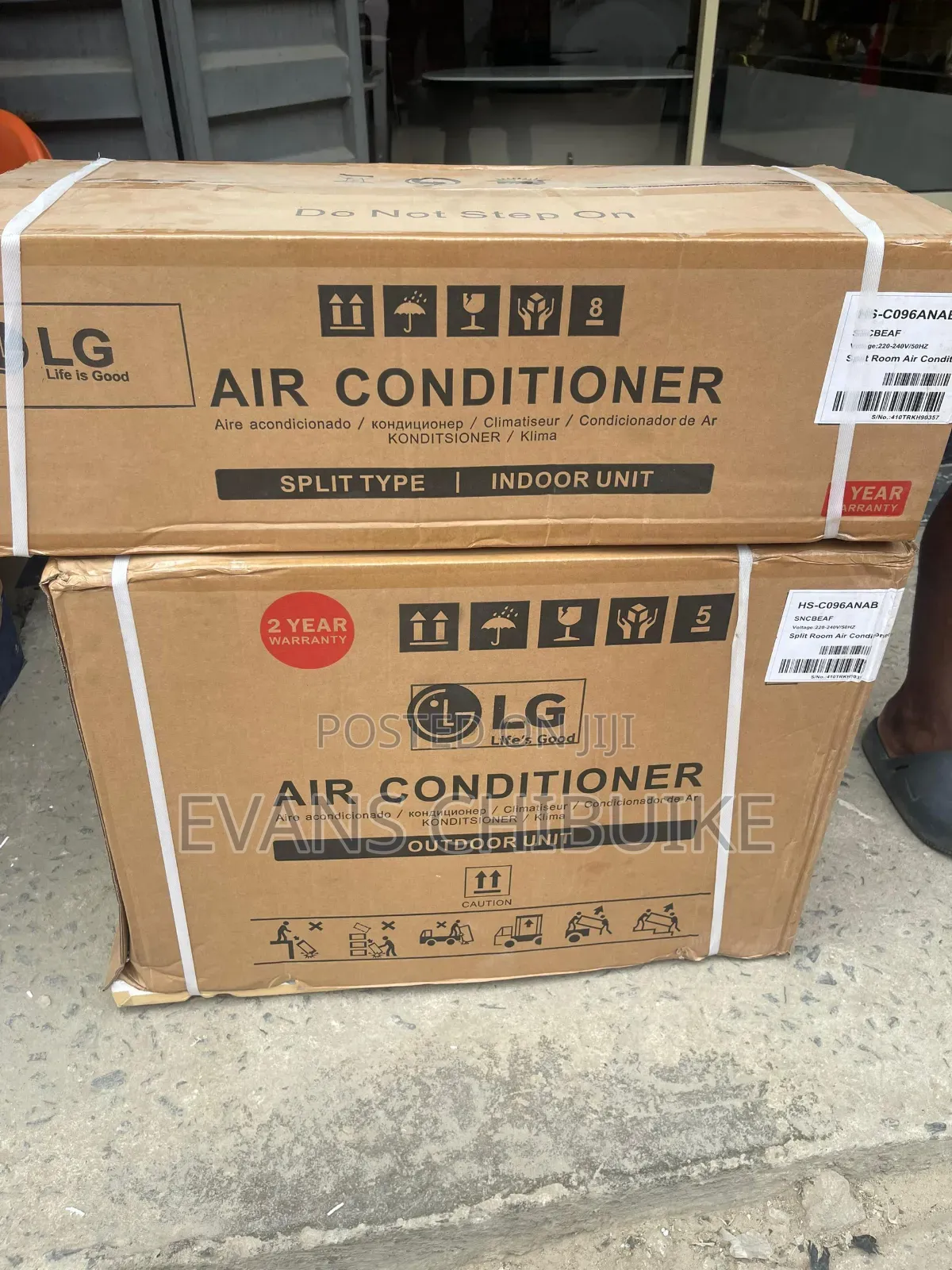 LG Air Conditioner 1hp