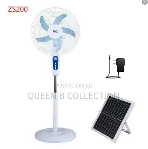 Rechargeable Solar Fan