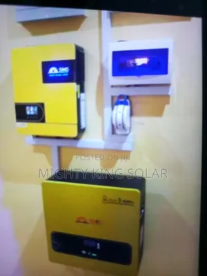 This Is 5 KWH and 6.2 SMS Lithium Iron Battery and Hybrid