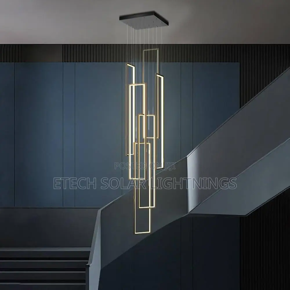 Duplex Staircase Led Drop Luxury Chandelier Light