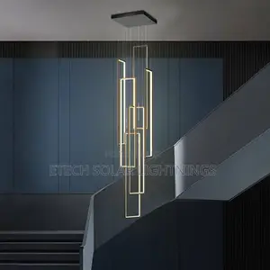 Duplex Staircase Led Drop Luxury Chandelier Light
