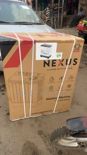 Nexus 9.5kg Washing Machine With Air Dry Brand New