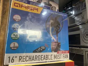 QASA 16” Rechargeable Mist Fan Brand New