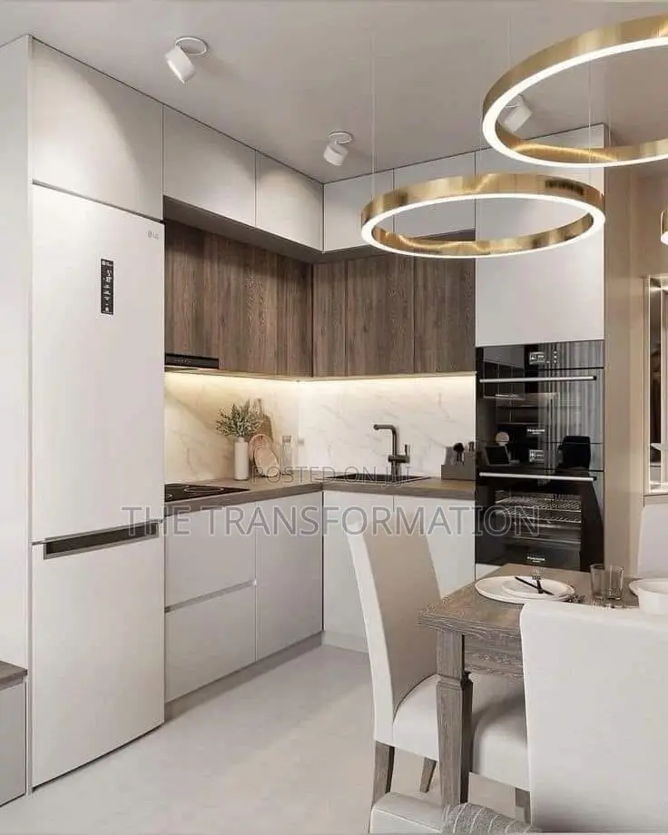 L Shaped Kitchen Cabinets