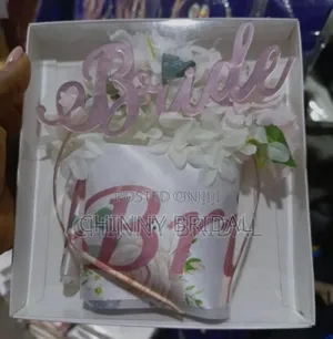 Unique Set Of BRIDE TO BE Sash And Crown