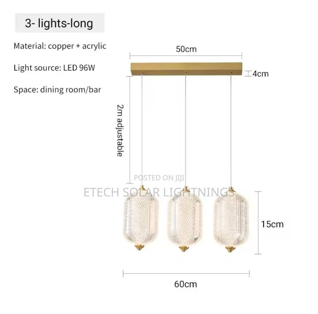 Modern Led Dining Room Kitchen Living Room Chandelier Light