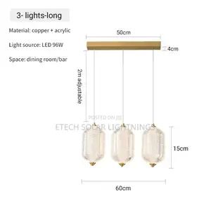 Modern Led Dining Room Kitchen Living Room Chandelier Light