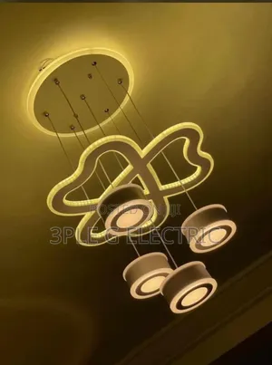 By 4 Dropping Chandelier