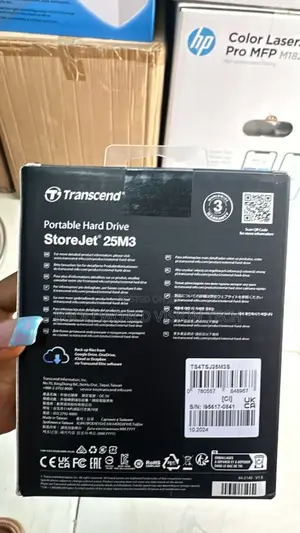 Transcend Storejet 25m3 Portable Hard Drive With 4tb Storage