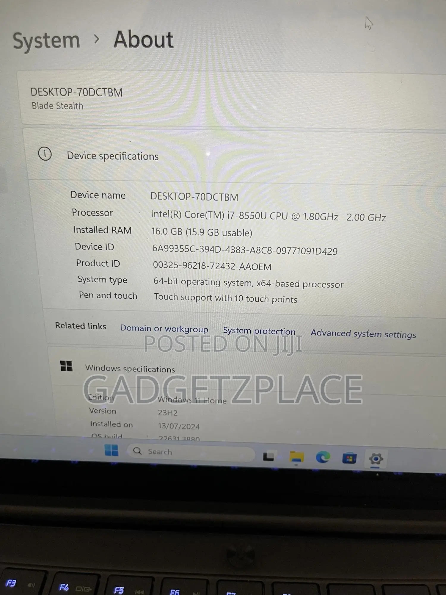 Laptop Razer Blade Stealth 16GB Intel Core I7 SSD 256GB - gadgetzplace ...