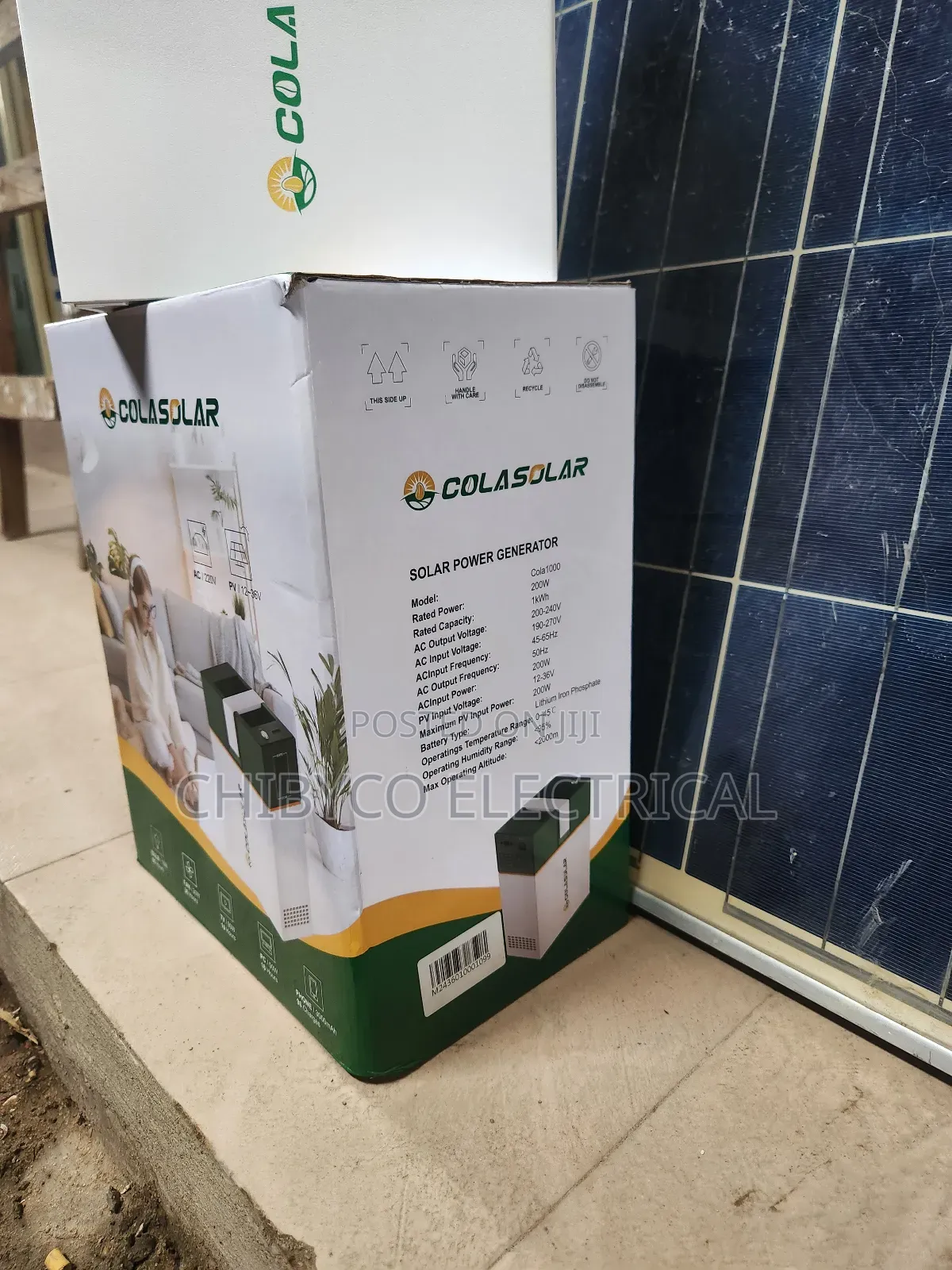 1000watts Cola-Solar Power Station