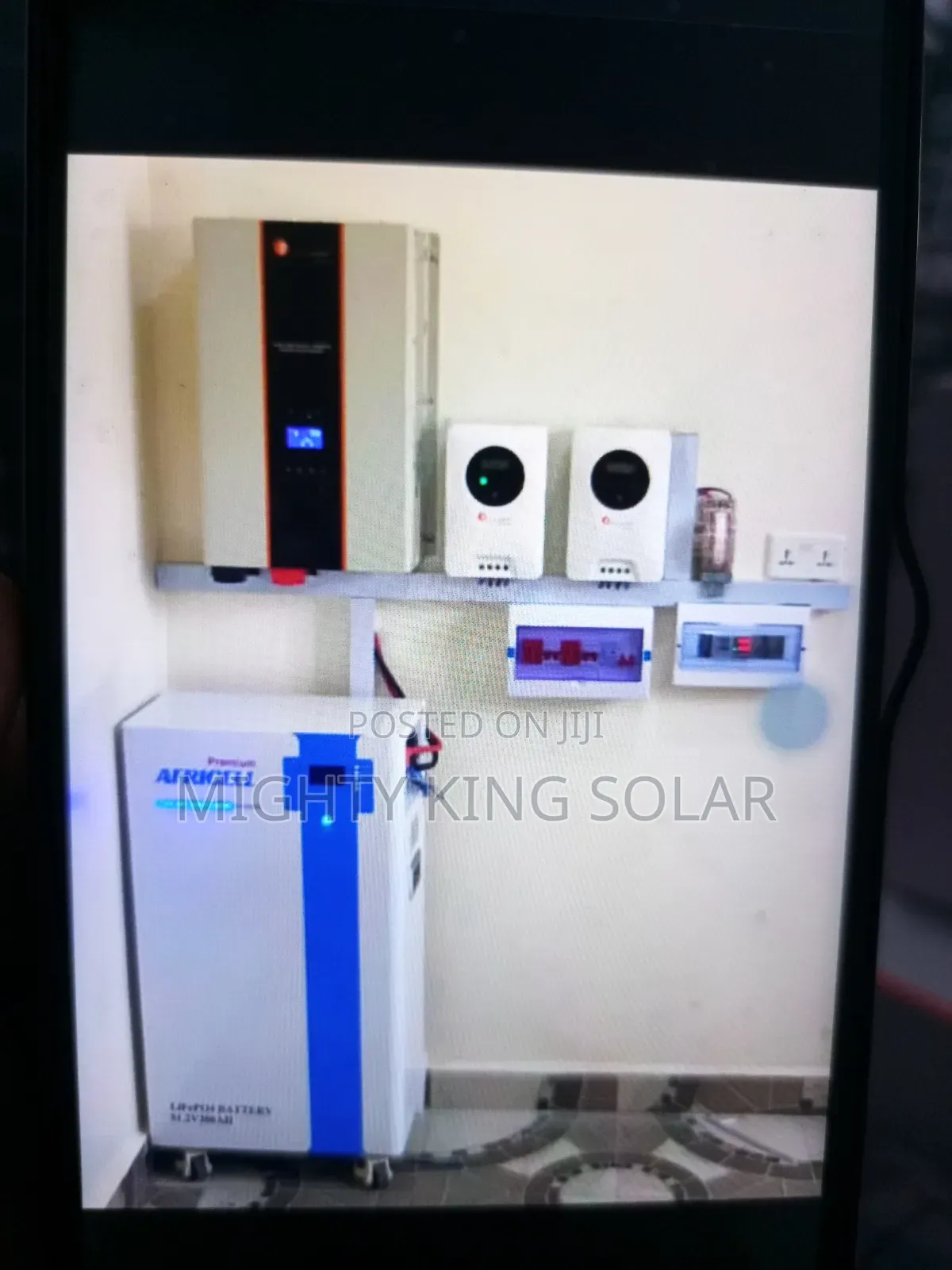 3 In One Solar Lithium Battery, Inverter, Charge Controller