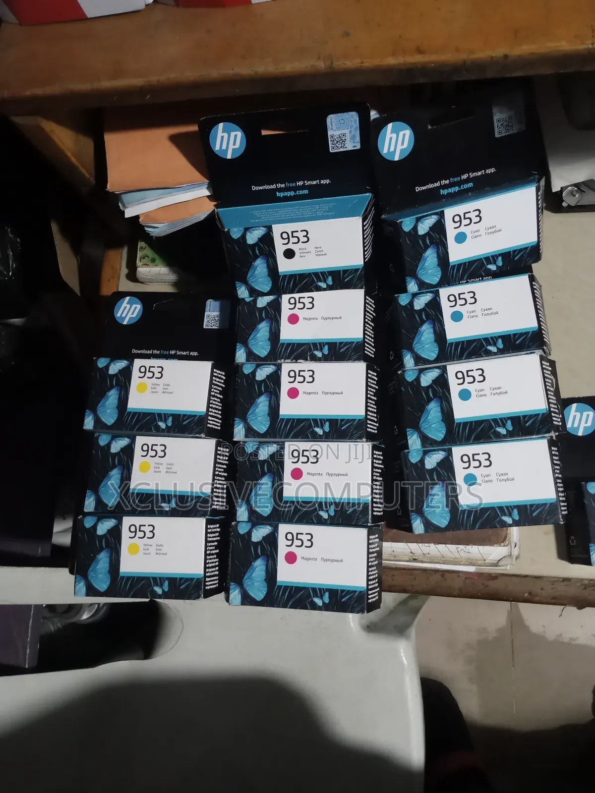 Original Hp Inkjet 953 Y/C/M