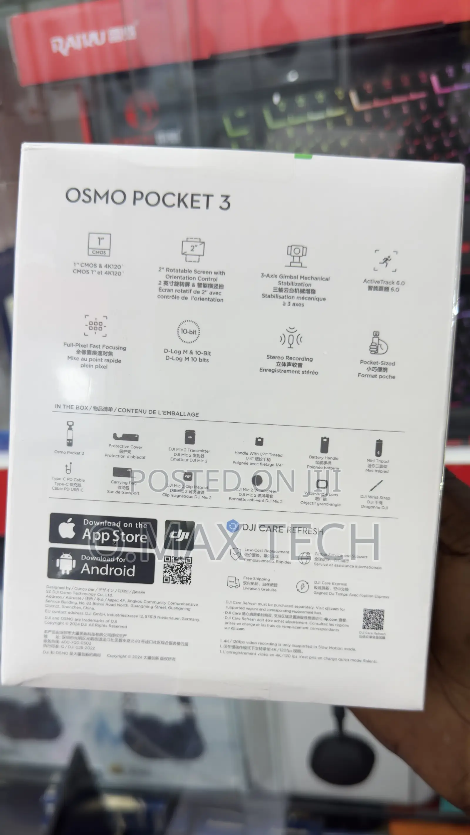 Osmo Pocket 3 Creator Combo Vlogging Camera