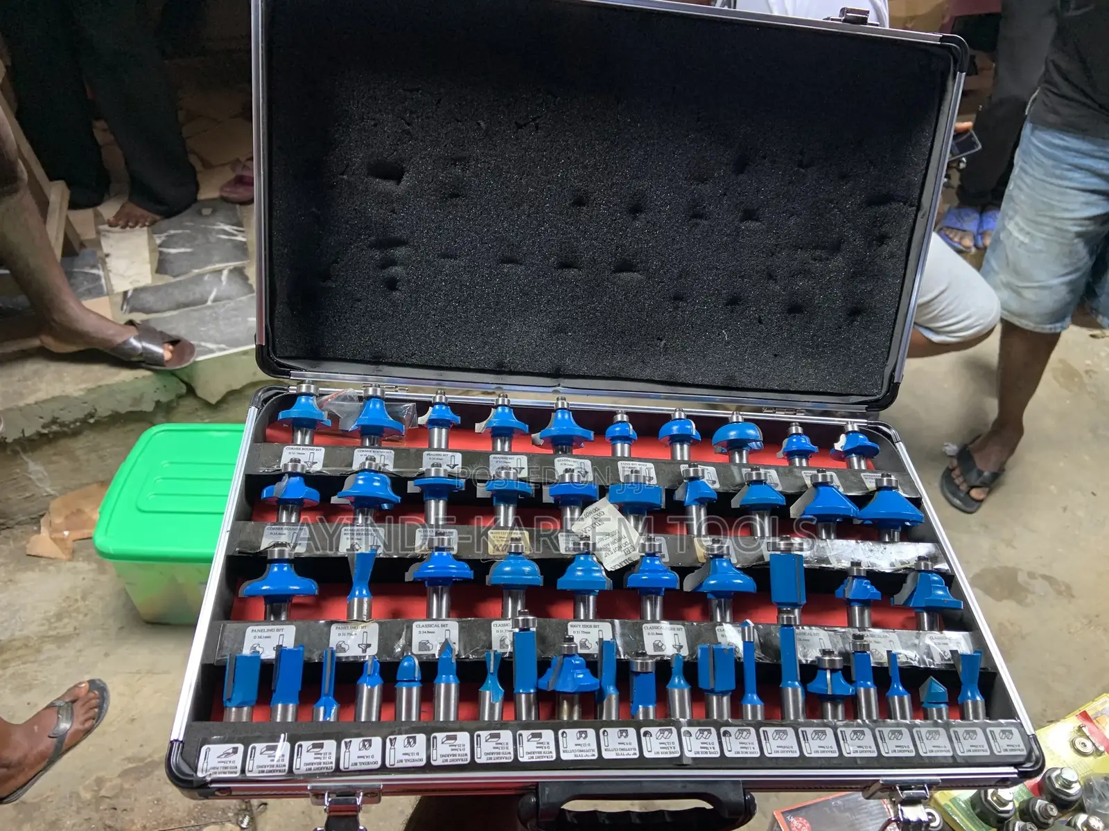 50pcs 12mm Router Bit Sets