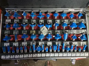 50pcs 12mm Router Bit Sets