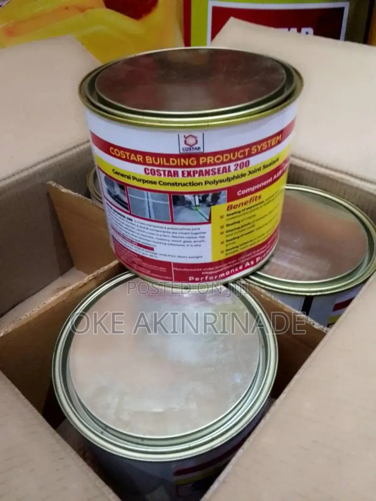 COSTAR Expanseal 200 2 Component Poly-Sulphide Joint Sealant