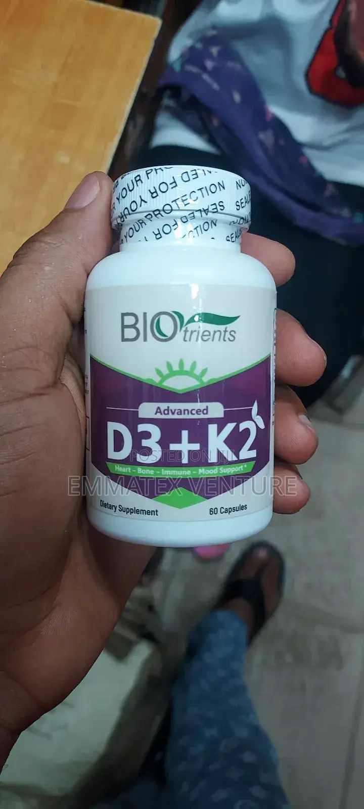 Vitamin D3 + ,60 Softgel