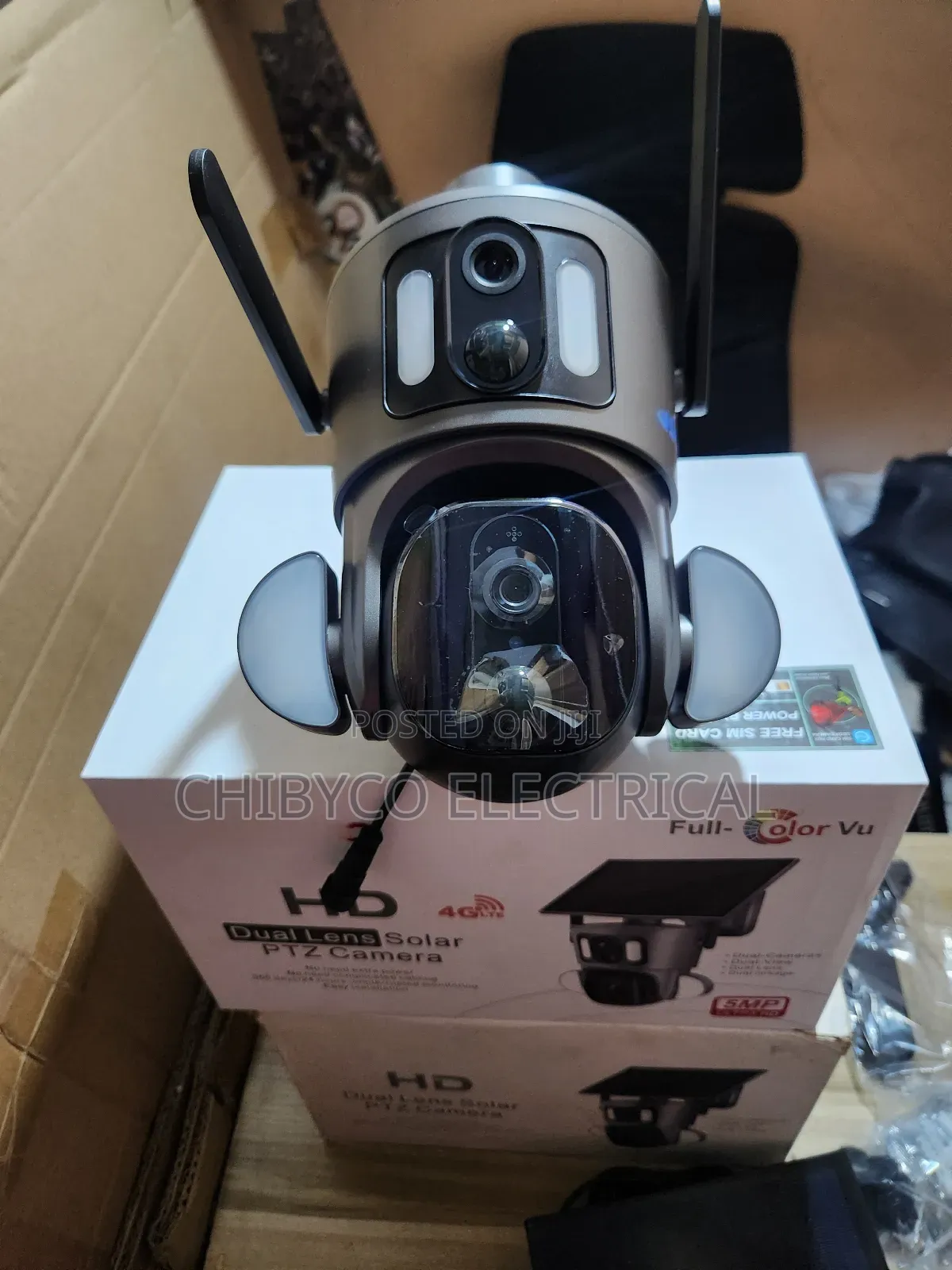 4g Dual Lens Solar Camera Ubox