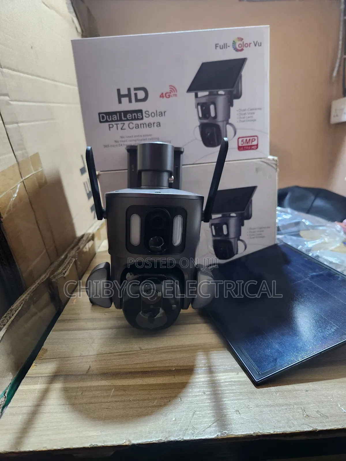 4g Dual Lens Solar Camera Ubox
