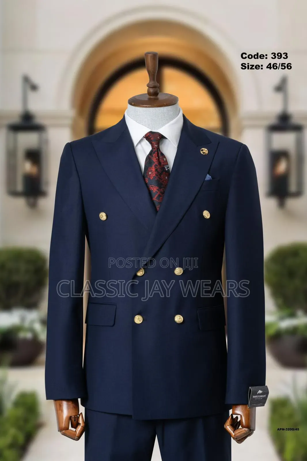 Quality Double Breasted Suit Available in Store