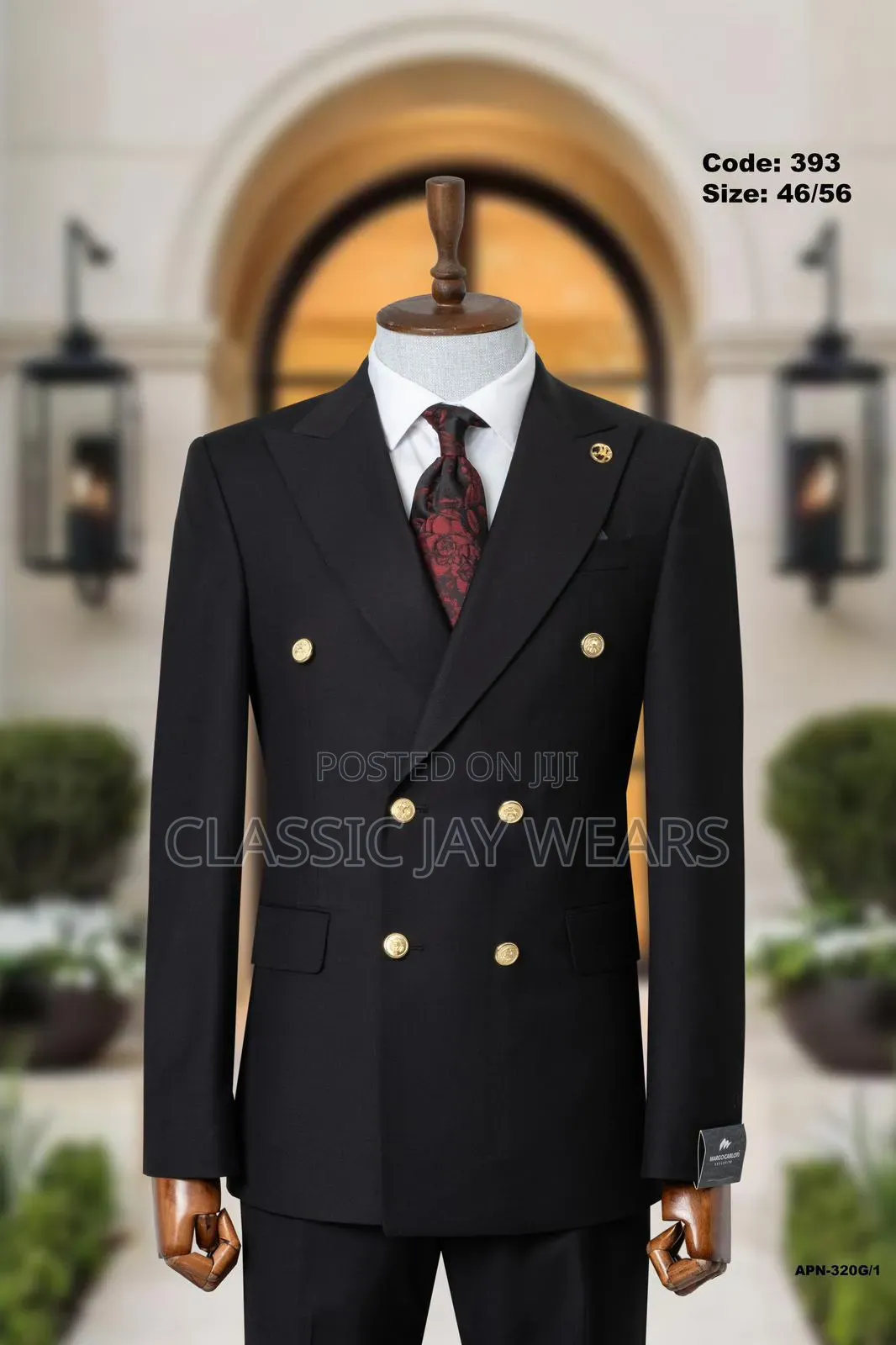 Quality Double Breasted Suit Available in Store