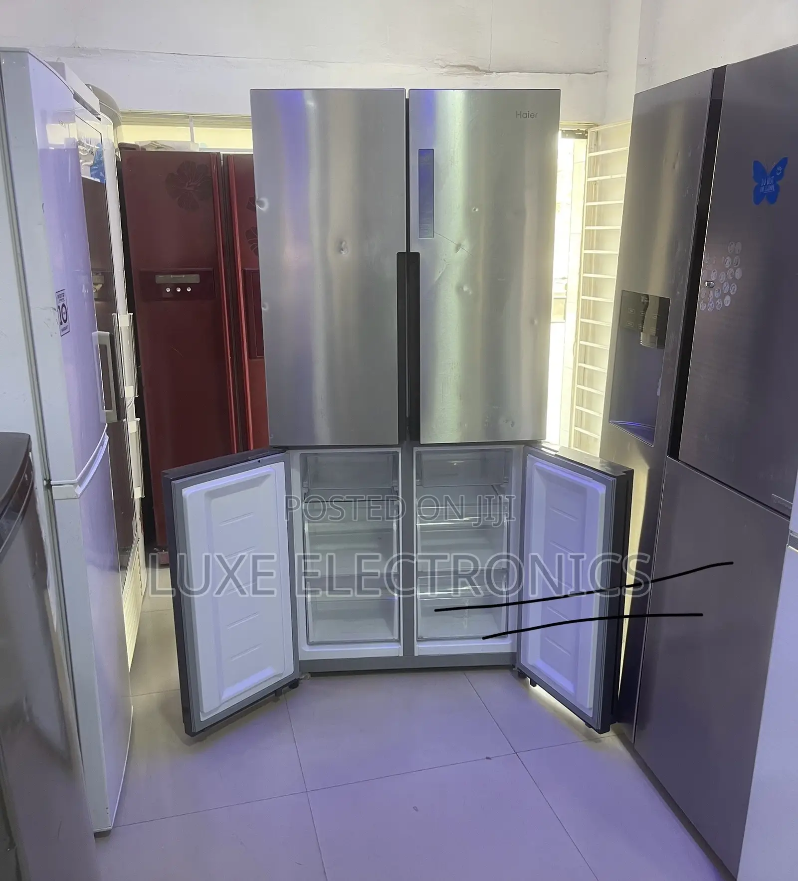 750L Haier Inverter 4 Doors Side By Side Refrigerator