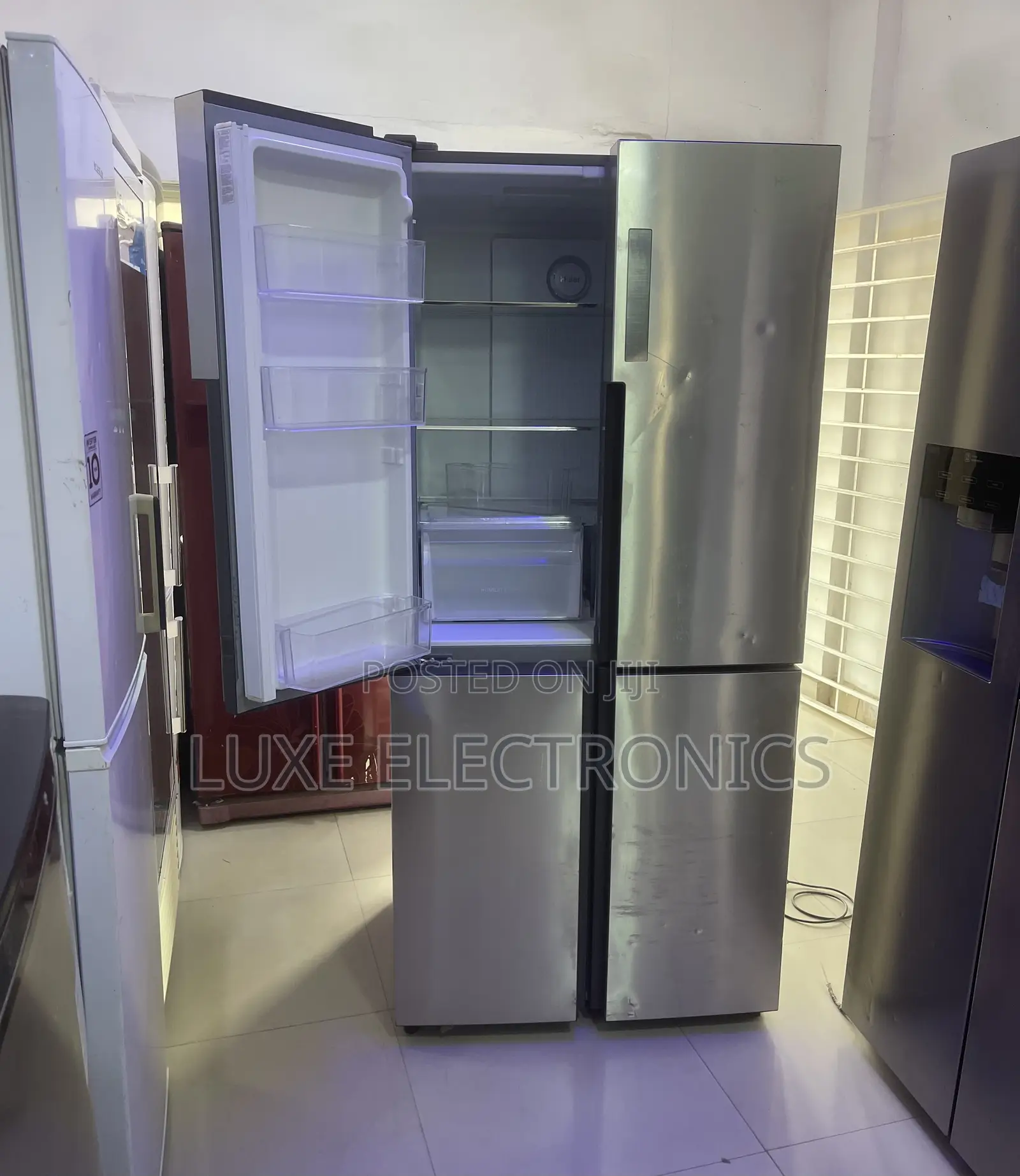 750L Haier Inverter 4 Doors Side By Side Refrigerator