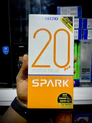 Photo - New Tecno Spark 20 Pro 256 GB Black