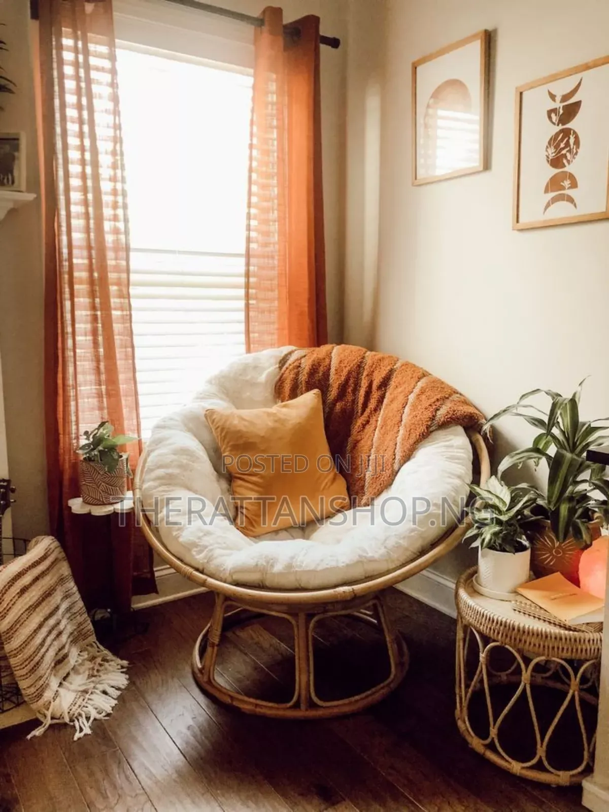 Comfy Panpas Chair With Cushion