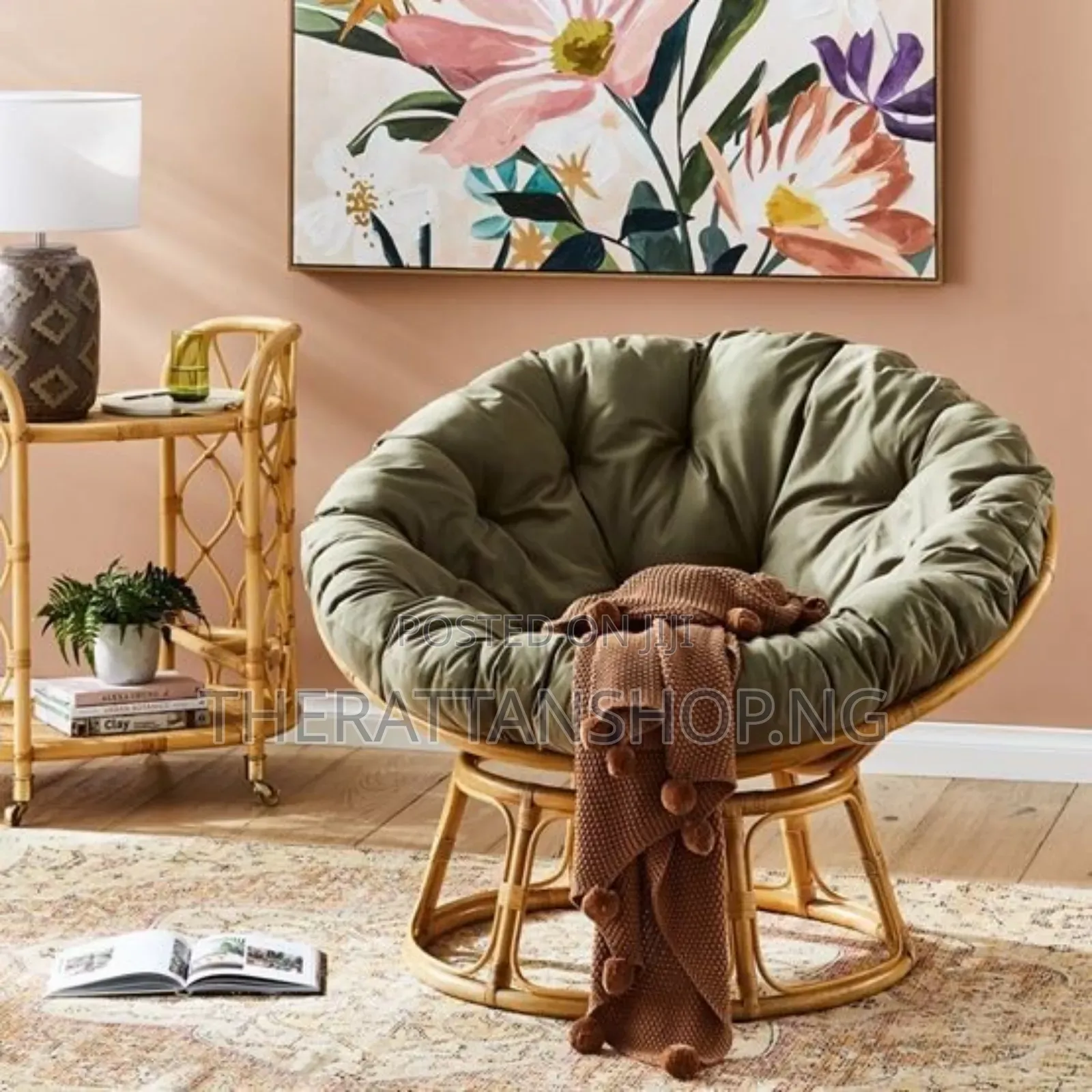 Comfy Panpas Chair With Cushion