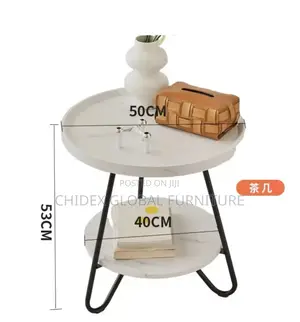 Wooden Top Side Table