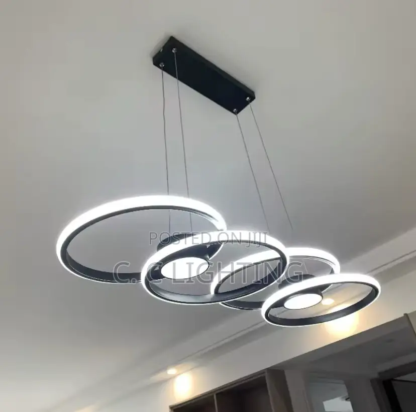 Led Drop Chandelier W/W