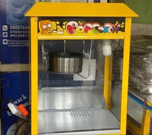 Photo - Yellow Popcorn Machines