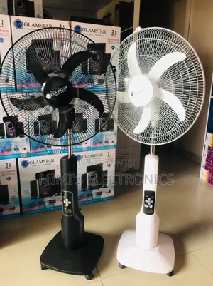 Photo - Very Good Quality 18” Glamstar Rechargeable Fan
