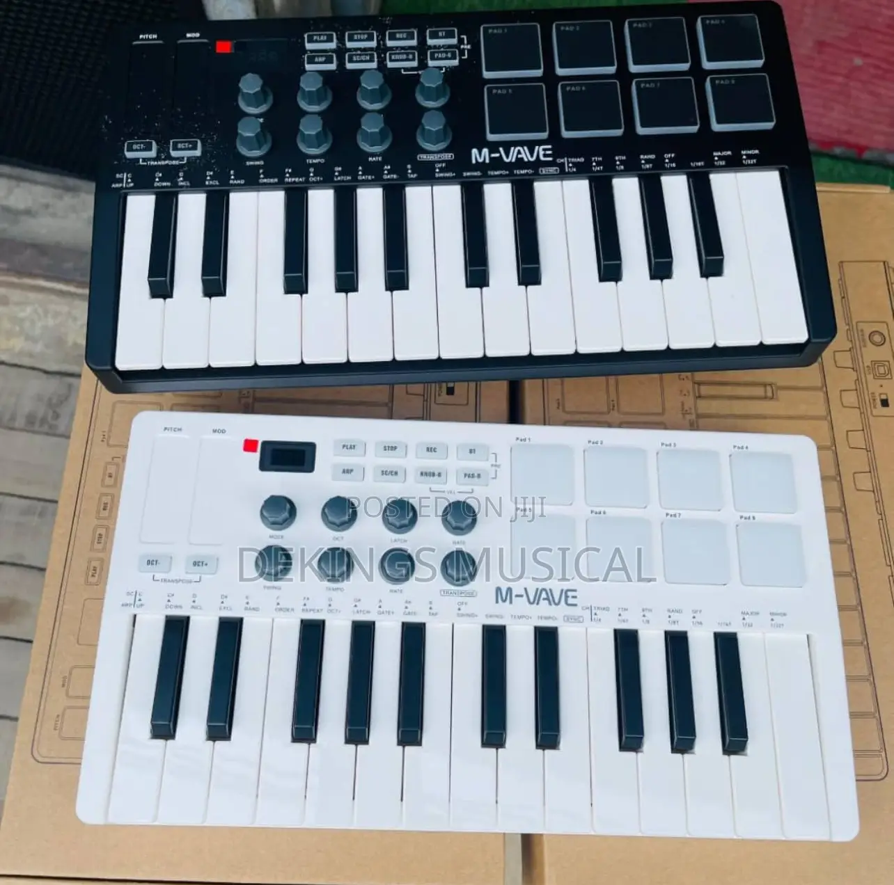 M-Vave SMK-25 25 Key Usb Midi Keyboard Controller Bluetooth