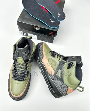 Photo - ORIGINAL GREEN Jordan Spizike Winterized ’Olive/Tan