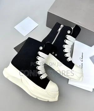 Authentic Rick Owen’S Dark Shadow Abstract Sneaker High