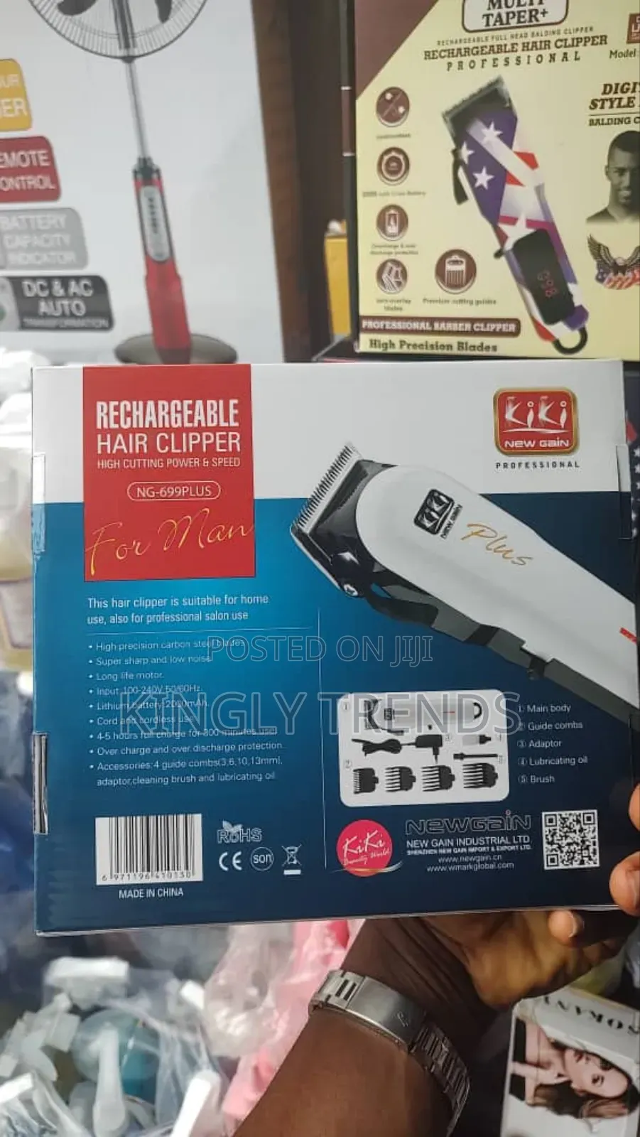 Kiki Rechargeable Hair Clipper
